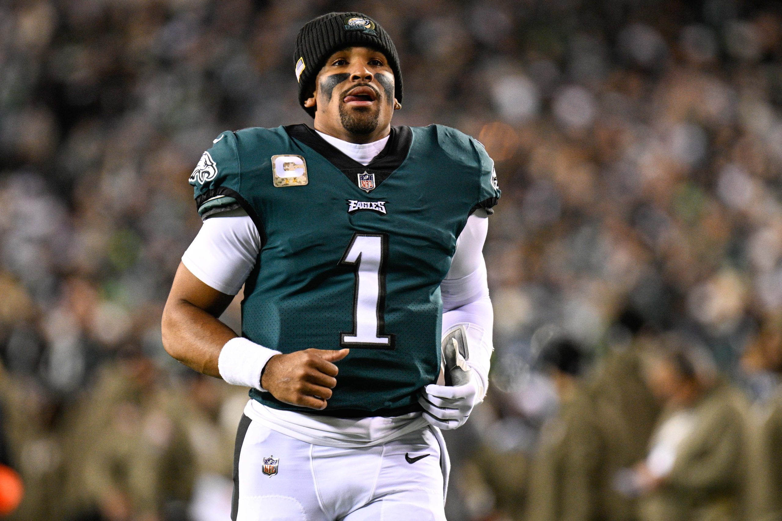 Philadelphia Eagles quarterback Jalen Hurts